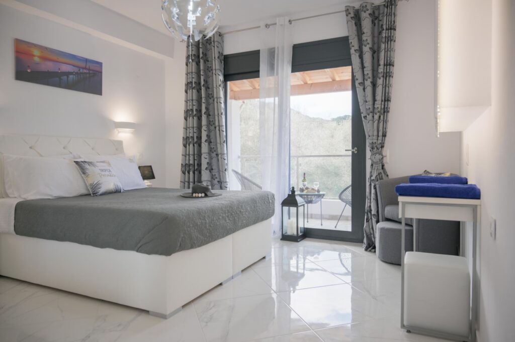 Diamond Luxury Villa Corfu - Bedroom 1 (1st Floor)